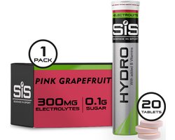 SiS SiS Science in Sport - Go Hydro Bruistabletten - 300mg Elektrolyten - Pink Grapefruit Smaak - 20 Tabletten - 20 stuks