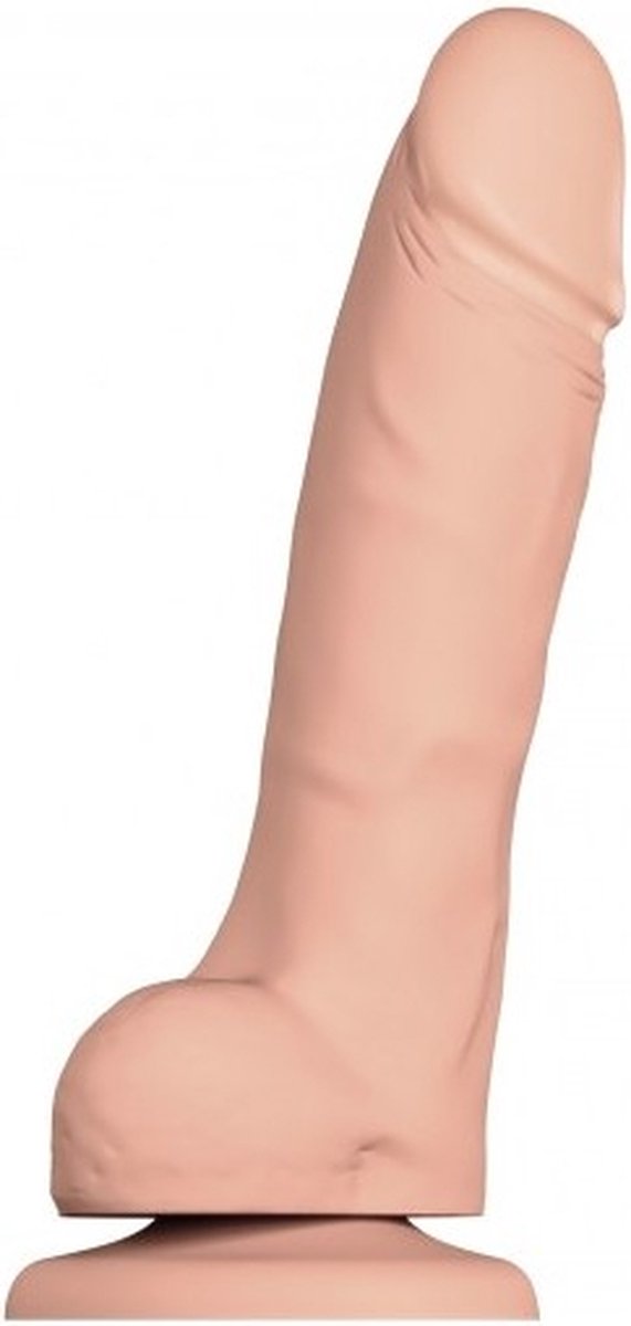 Goedkoopste Strap-On-Me Soft Realistic Dildo met zuignap - blanke beige - maat L