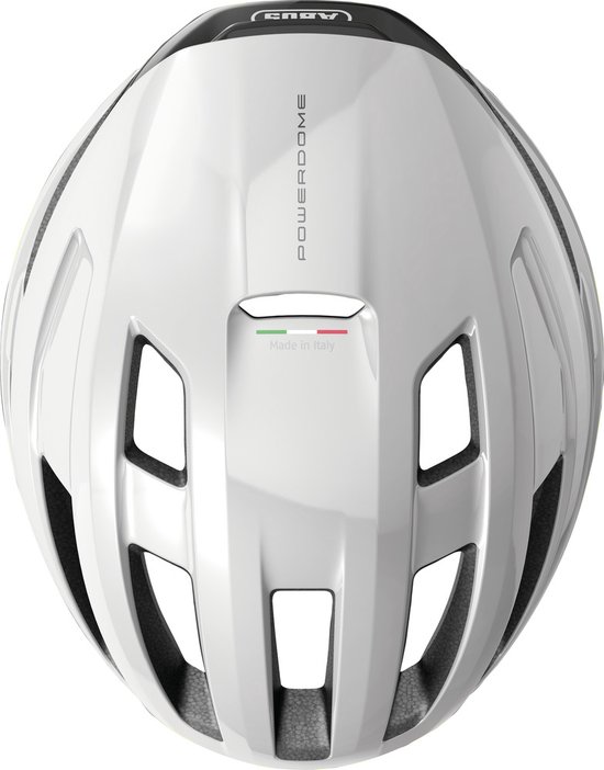 Abus PowerDome - Fietshelm Shiny White M (54 - 58 cm) van ABUS — afbeelding 3