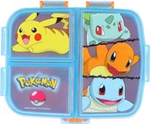 Stor Lunchbox Pokémon 18,5 X 15 Cm Polypropyleen Oranje/blauw