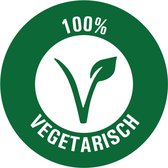 Vegetarisch sticker op rol - 500 stuks - 20mm - HACCP - voedseletiket
