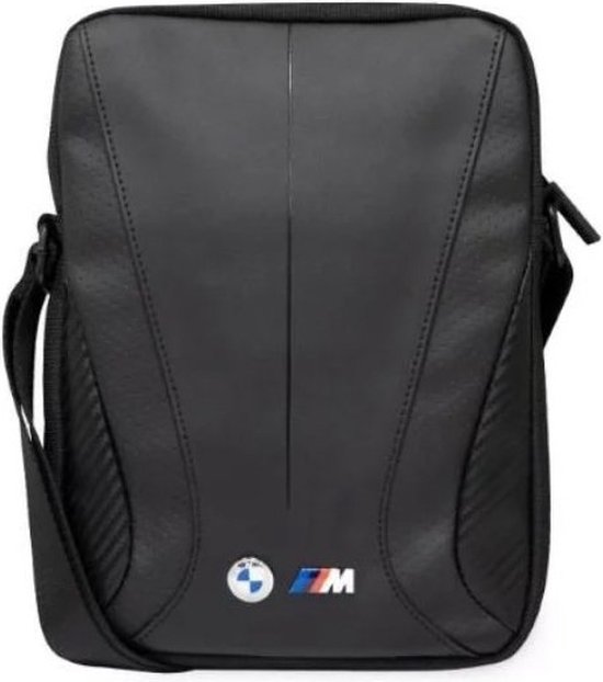 BMW M-Line Universele Tablettas (10") Carbon and Leather - Zwart