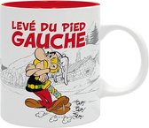 Asterix en Obelix mok - Levé du pied gauche - 12x8x10cm - 0,32L
