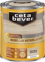 CetaBever Meubel Lak - Natuurlijk Effect - White Wash - 750 ml