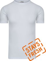 Beeren t-shirt ronde hals korte mouw - maat XXL - wit - Stays Fresh