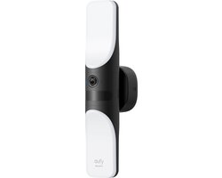 eufy Security S100 Wandlicht met Camera - Wall Light Cam - 2K-resolutie - 1.200 lumen verlichting - Kleurennachtzicht - AI slimme detectie - IP65 waterdicht - Geen maandelijkse kosten - Bedraad