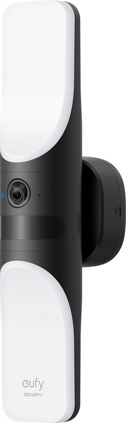 Eufy Wall Light Cam 2K Beveiligingscamera - Met verlichting - Bedraad - Zwart