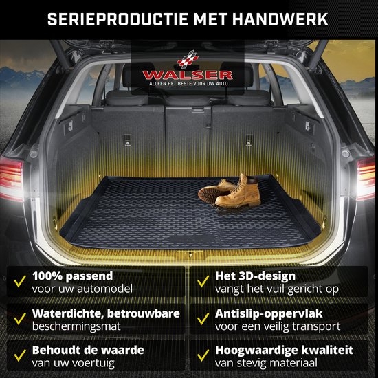 Tapis de coffre XTR sur mesure pour Audi Q5 (8RB) 11/2008-12/2017, Hybride
