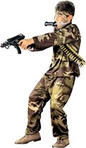 Widmann - Leger & Oorlog Kostuum - Amerikaanse Special Force Kostuum Jongen - Groen - Maat 116 - Carnavalskleding - Verkleedkleding