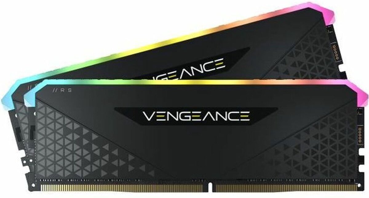 Corsair 32GB 2x16GB 3200MHz DIMM DDR4 Vengeance RGB RS Black CMG32GX4M2E3200C16