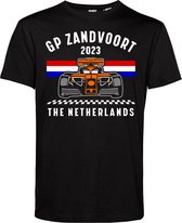 T-shirt Boog GP Zandvoort 2023 The Netherlands | Formule 1 fan | Max Verstappen / Red Bull racing supporter | Zwart | maat XXL