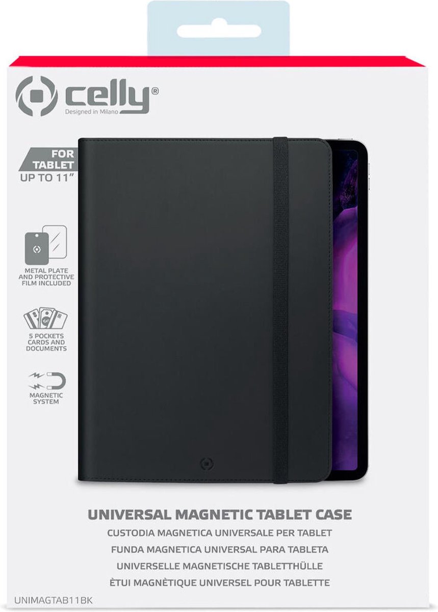 UNIMAGTAB - Universal Magnetic Tablet Case up To 11