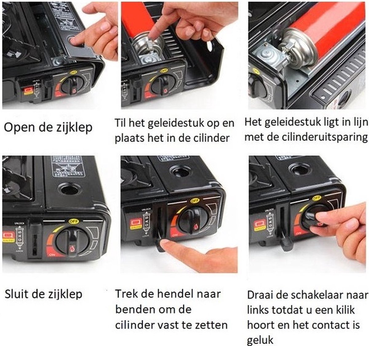 ᐅ Mianova Gaskocher 1 Flammig Gaskocher Campingko Produktbild-Vorschau 8