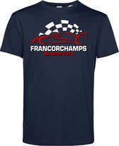 T-shirt Belgium Francorchamps 2023 | Formule 1 fan | Max Verstappen / Red Bull racing supporter | Navy | maat M