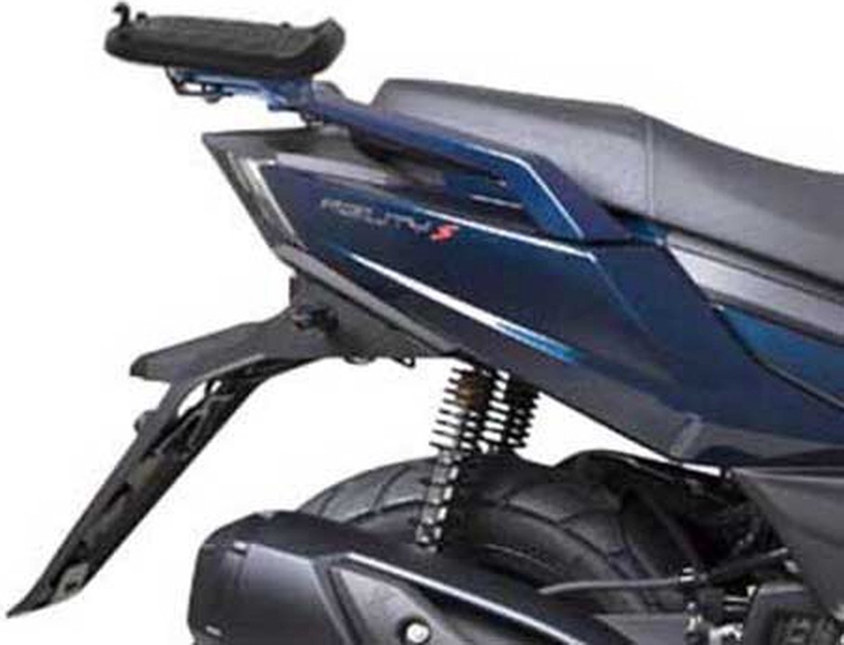 Shad Kymco Agility S 50/125/200 Topkoffer Achter Montage Zilver