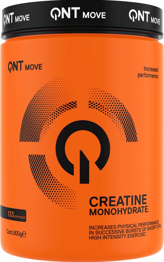 QNT Creatine monohydraat naturel | 800 gram | 144 servings | bol.com