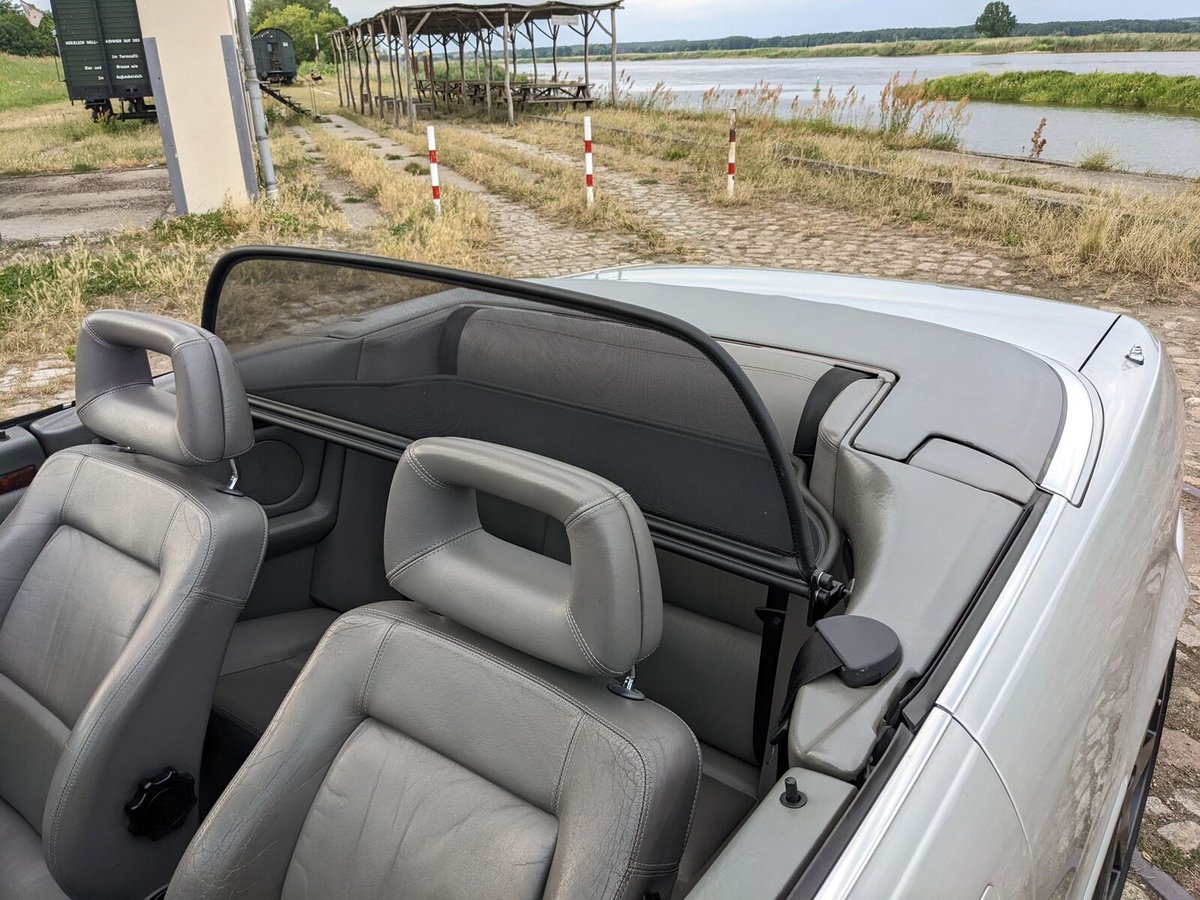 Windscherm Audi 80 | 1991 - 2000 | incl. luxe opbergtas | Zwart