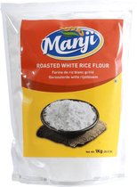 Manji - Geroosterde Witte Rijstmeel - 3x 1 kg