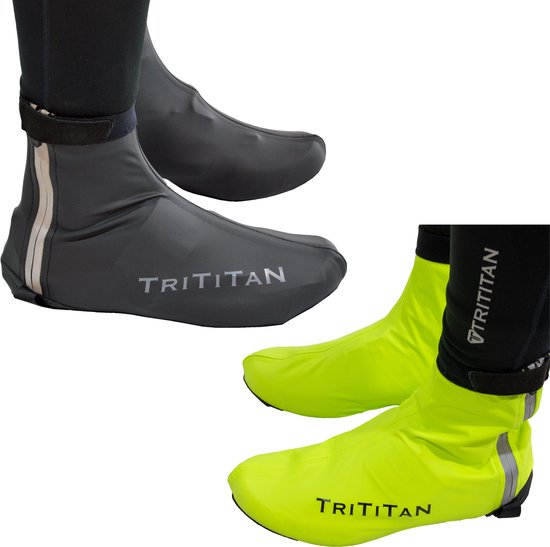 TriTiTan Professional Water/windproof Cycling Shoe Covers