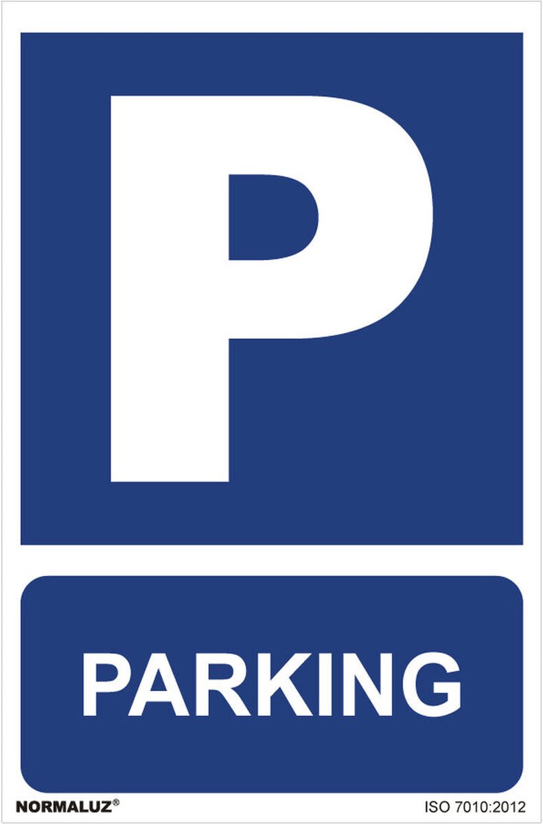 Bord Normaluz Parking PVC (30 x 40 cm)
