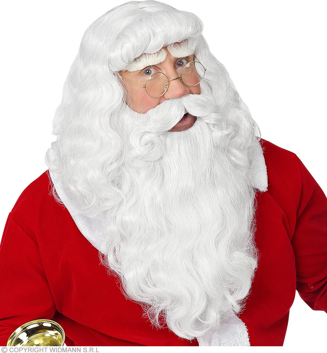 Baardset kerstman luxe