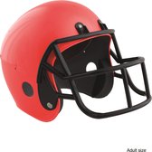 Grijze rugby helm voor volwassenen