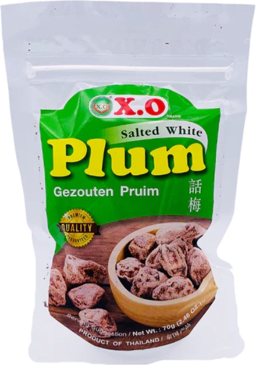 X.O Salted White Plum (70g)