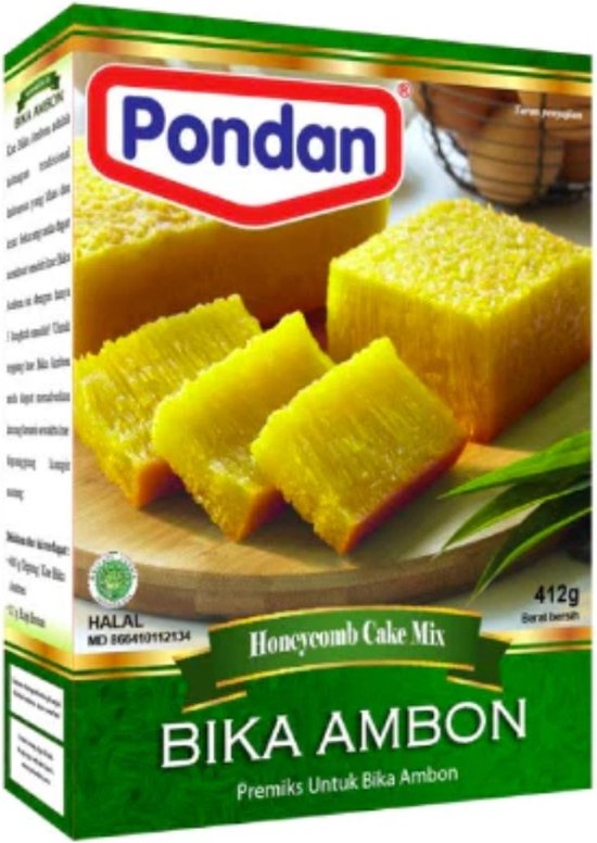 Pondan - Bika ambon - honeycomb cake mix