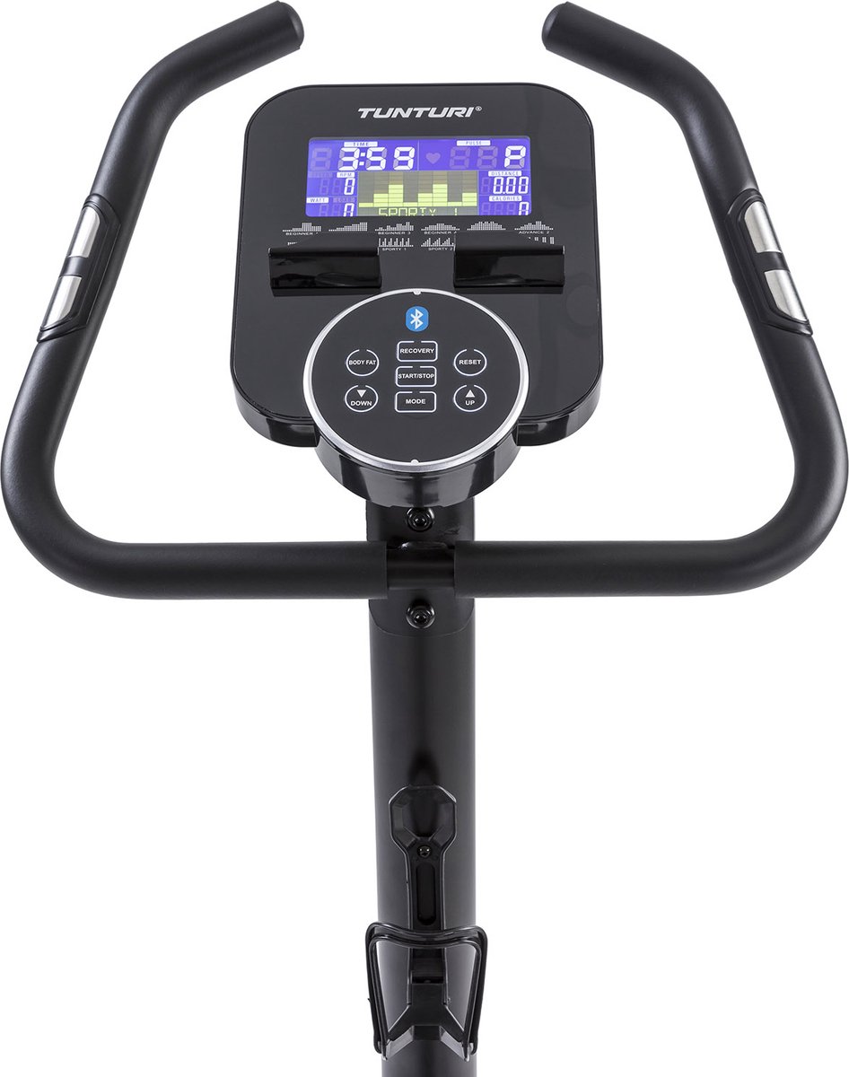 Tunturi Hometrainer FitCycle 50i Hometrainer fiets 150kg Belastbare thuis. bol