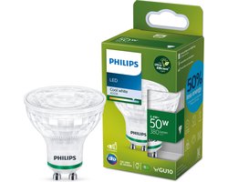 Philips Ultra Efficient LED spot - 50 W - GU10 - Koelwit licht
