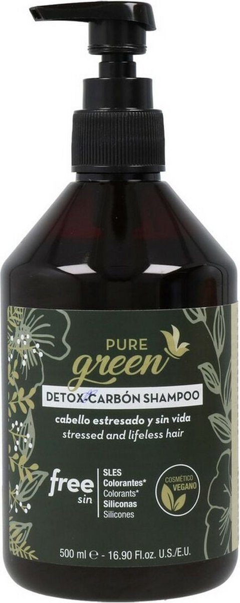 Pure Green Shampoo – 500 Ml, Natürliche Pflege Für Geschmeidiges, Gepflegtes Haar