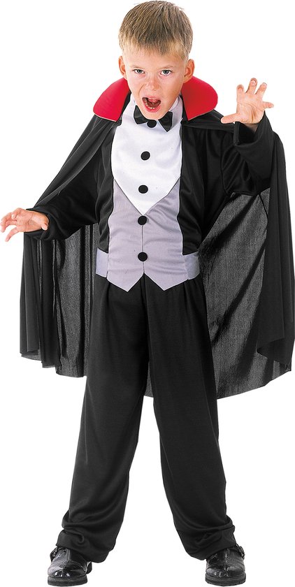 LUCIDA - Déguisement vampire garçon - M 122/128 (7-9 ans) - Déguisements enfants