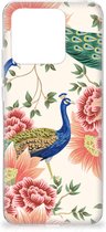 TPU Hoesje geschikt voor Xiaomi Redmi 10C Pink Peacock