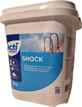 Acti shock chloorpoeder 5 kg (Enkel geschikt voor de Belgische markt, niet toegelaten in Nederland)