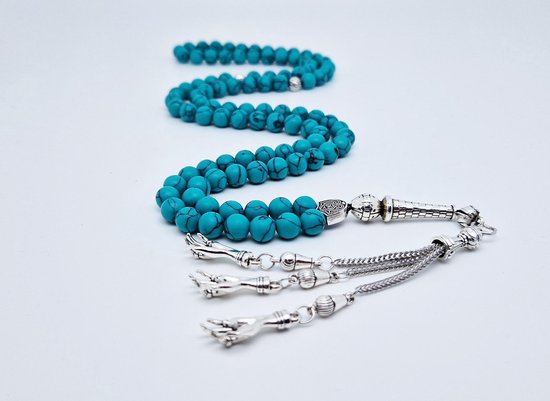 Cheriswelry 5 Strengen Turquoise Kralen Strengen 4mm Gekleurde Steen