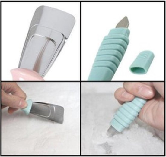 EPIN | Grattoir à glace | pelle à glace | Contre le givrage | Congélateur | Contre le gel | Grattoir à glace