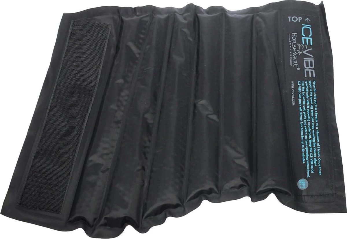 Horseware Cold Packs Icevibe (per Paar) Zwart Zwart paard