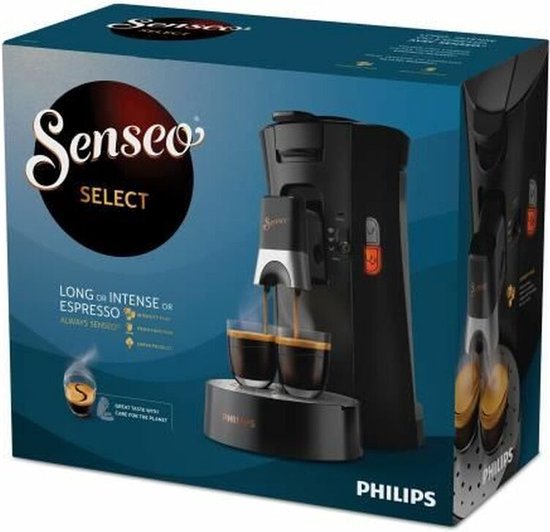 Opties voor koffiebereiding - Philips CSA240/61 - Elektrisch koffiezetapparaat Philips CSA240/61 1450 W Zwart 1450 W