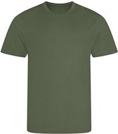 Vegan T-shirt met korte mouwen Cool T 'Earthy Green' - M
