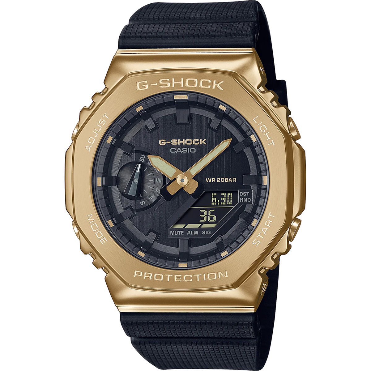 G-Shock GM-2100G-1A9ER Classic Heren Horloge
