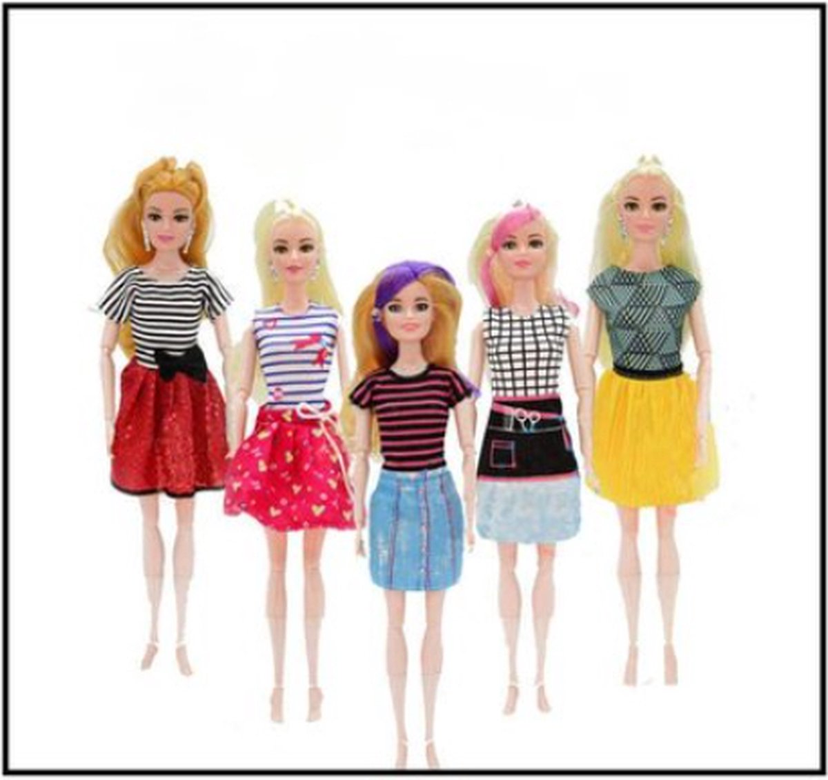 EPIN | Set de Vêtements Barbie | Vêtements de poupée | vêtements | Vêtements  de poupée... | bol.com