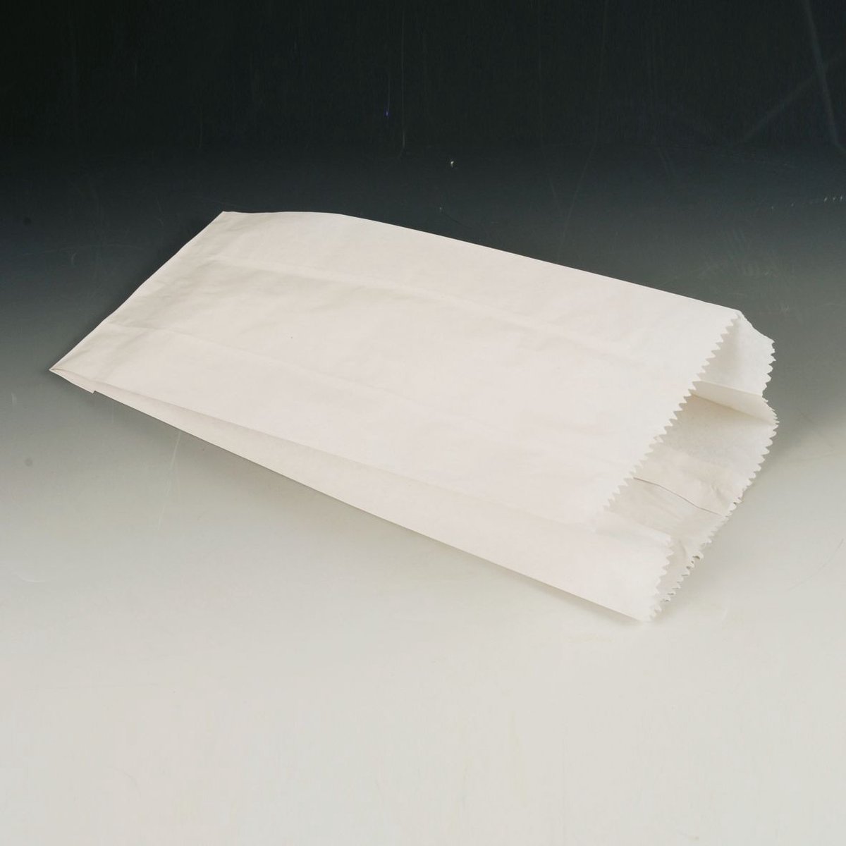 Vouwzakken Papstar, papier & cellulose garen, wit, diverse vulmaten, 1000 st.