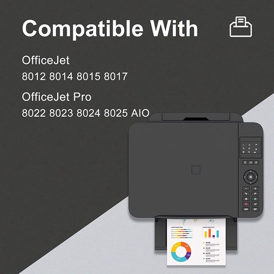 912 912xl Cartouche d'encre compatible pour Hp Officejet Pro 8012