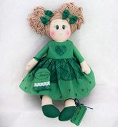 Bamboliamo Doll Annie - groen - diy pakket - pop - stafil - naaien