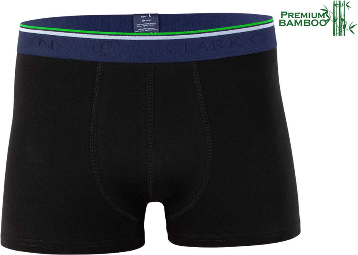 Heren boxershort - Bamboe - Ondergoed - Zwart - Maat XL
