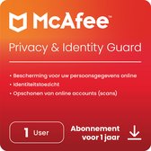 McAfee Privacy & Identity Guard - 1 Jaar/Unlimited Apparaten - Nederlands - PC/Mac/iOS/Android Download