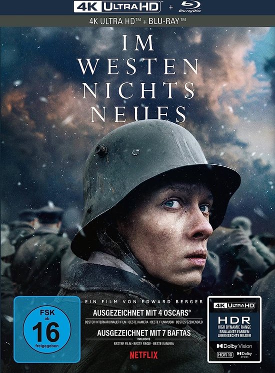 Im Westen nichts Neues (2022) - 2-Disc Limited Collector's Edition im Mediabook (4K UHD + Blu-ray)