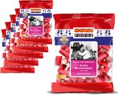 6 Zakken Holland Foodz Kersenstokjes á 135 gram - Voordeelverpakking Snoepgoed