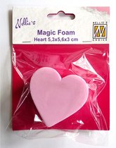 Nellie Snellen Nellie's Choice Magic Foam Block Heart