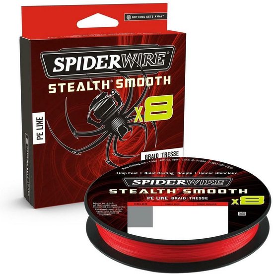 SpiderWire Stealth Smooth 8 - Code Red - 26.4kg - 0.29mm - 150m - Rood van Spiderwire — afbeelding 4